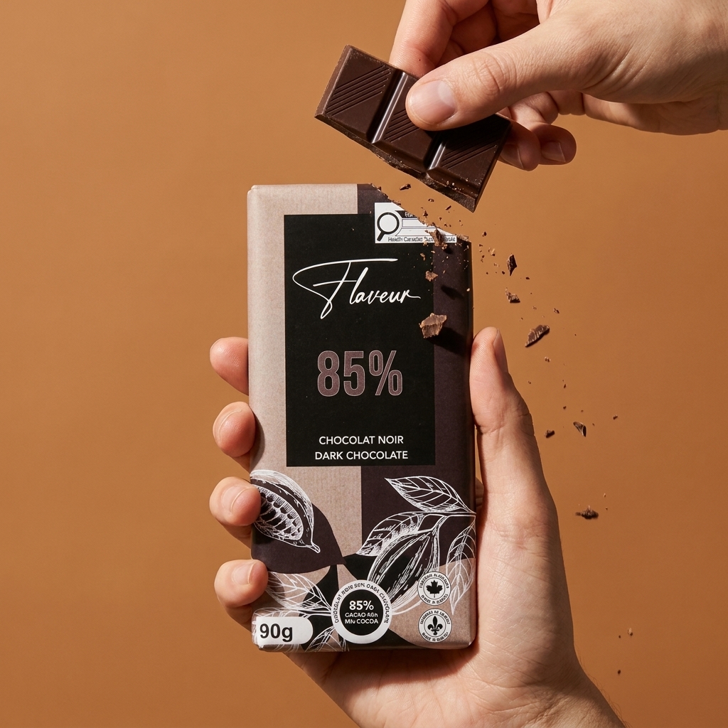 85% Dark Chocolate Bar — another look