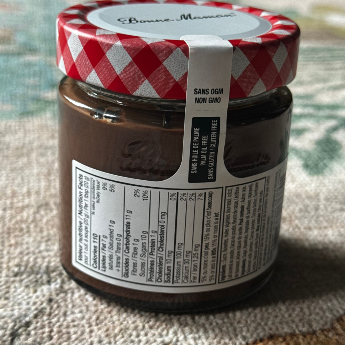 Hazelnut and Cocoa Spread (Tartinade Noisettes et Cacao) — another look