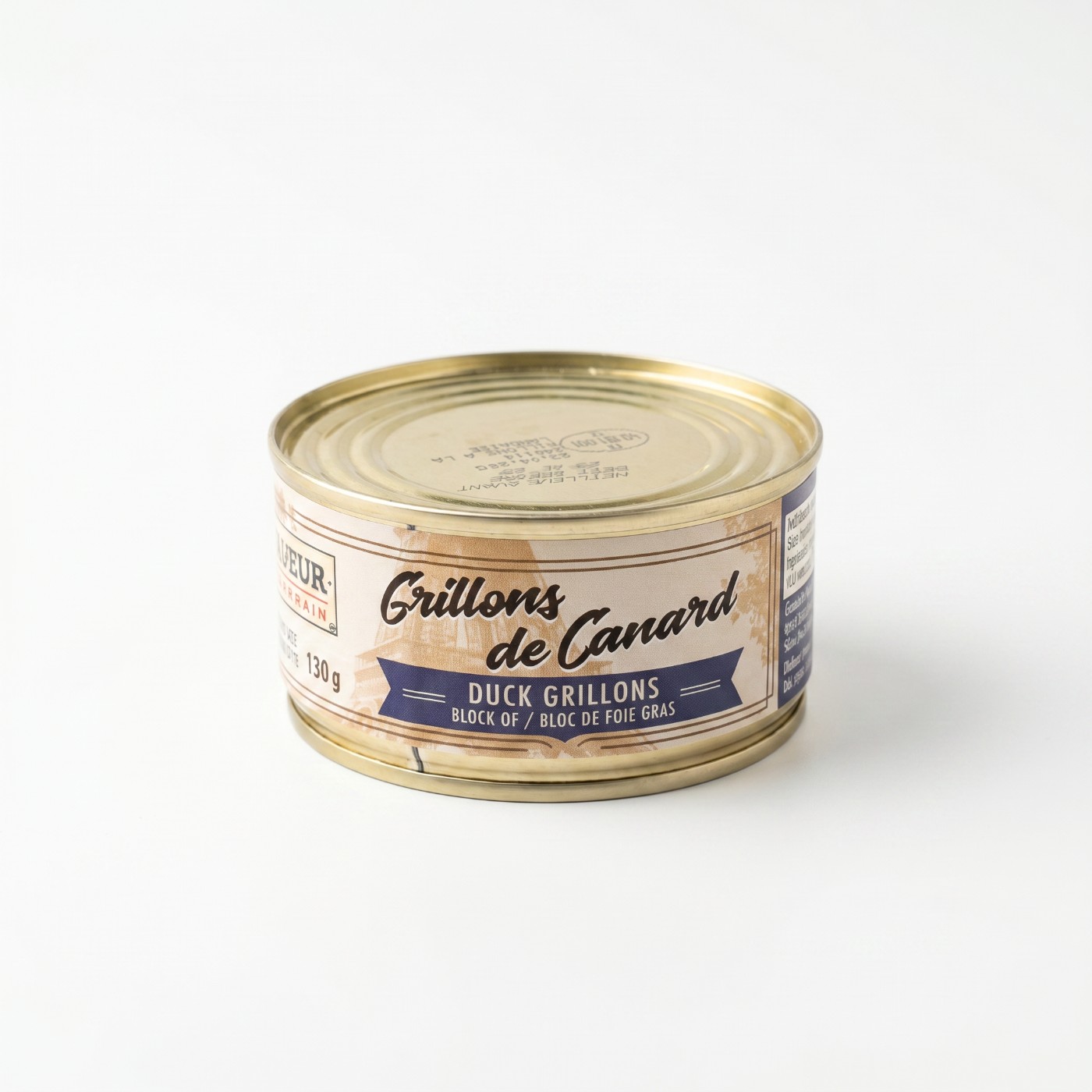 Grillons de Canard (Duck Grillons / Bloc de Foie Gras)