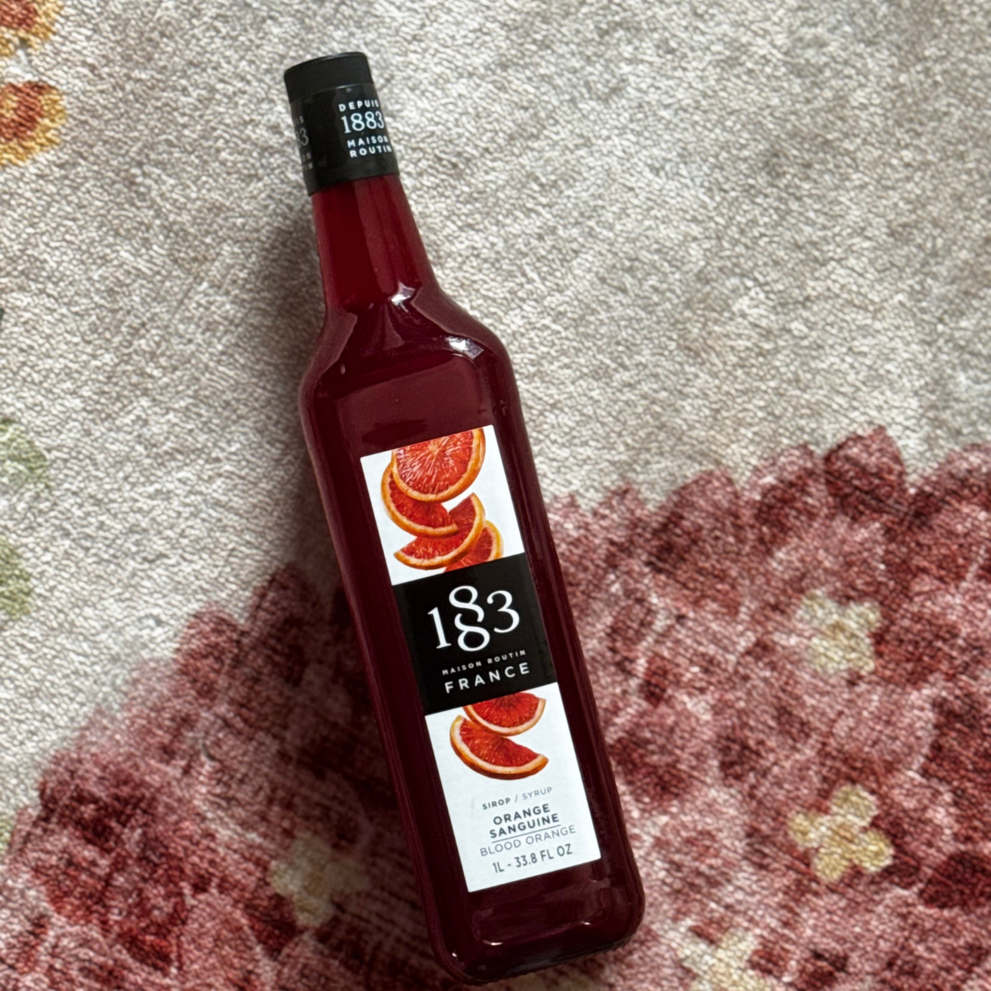 Blood Orange Syrup (Sirop Orange Sanguine)
